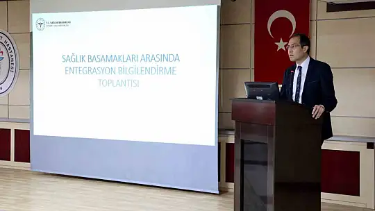 Kayseri Devlet Hastanesi'nde 'Dijital Entegrasyon Bilgilendirme Toplantısı' gerçekleştirildi