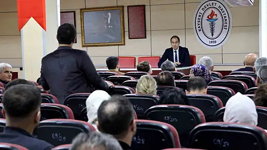 Kayseri Devlet Hastanesi'nde 'Dijital Entegrasyon Bilgilendirme Toplantısı' gerçekleştirildi