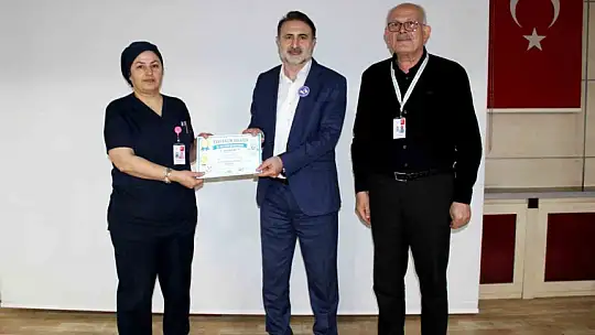 Kayseri Devlet Hastanesi'nde 'el hijyeni' eğitimi