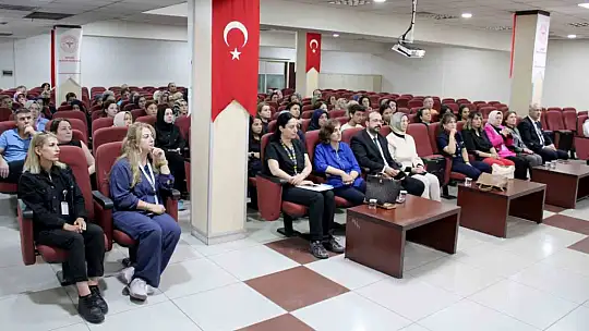Kayseri Devlet Hastanesi'nde 'Kritik Hastada Beslenme' eğitimi