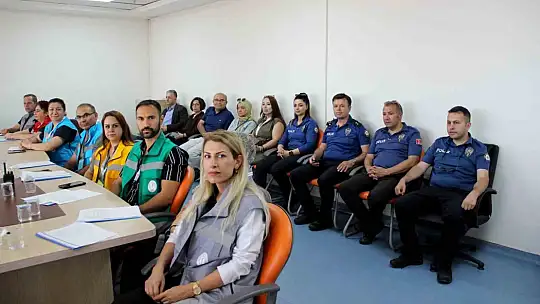 Kayseri Devlet Hastanesi'nde eş zamanlı tatbikat