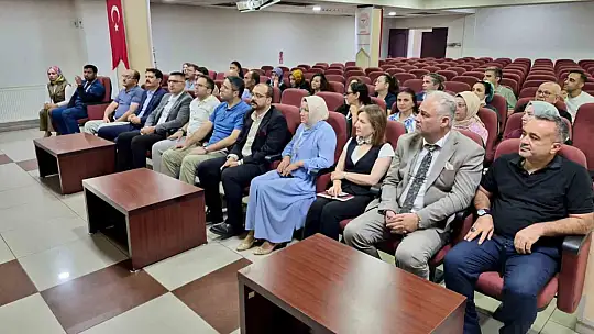 Kayseri Devlet Hastanesi'nde Risk Yönetim Kurulu Dönemsel Değerlendirme Toplantısı düzenlendi