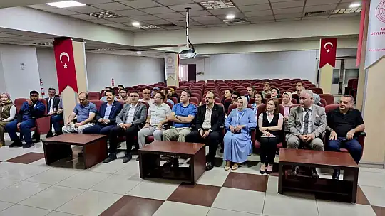 Kayseri Devlet Hastanesi'nde Risk Yönetim Kurulu Dönemsel Değerlendirme Toplantısı düzenlendi