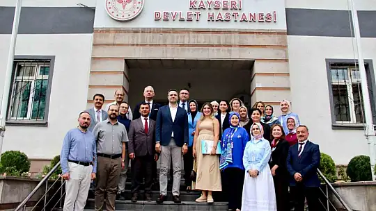 Kayseri Devlet Hastanesi'nde SDS Merkezi İl Değerlendirmesi gerçekleştirildi
