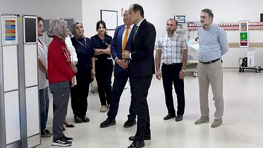 Kayseri Devlet Hastanesi'ne yeni yoğun bakım ünitesi