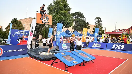 Kayseri, dünyanın en iyi 3x3 basketbolcularını ağırlayacak