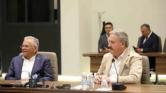 Kayseri için yatırımlar ortak akılla şekilleniyor