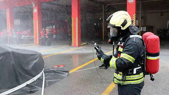 Kayseri itfaiyesi elektrikli araç yangınları için teyakkuzda