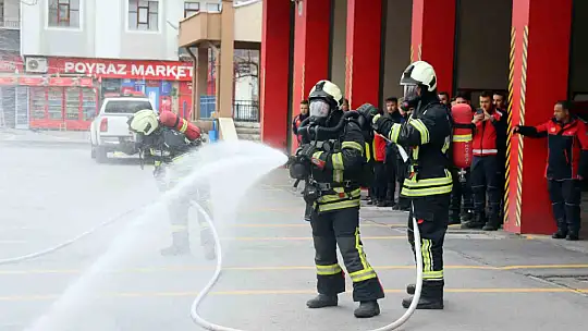 Kayseri itfaiyesi elektrikli araç yangınları için teyakkuzda