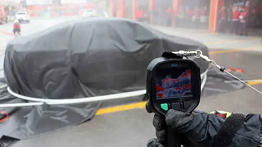 Kayseri itfaiyesi elektrikli araç yangınları için teyakkuzda