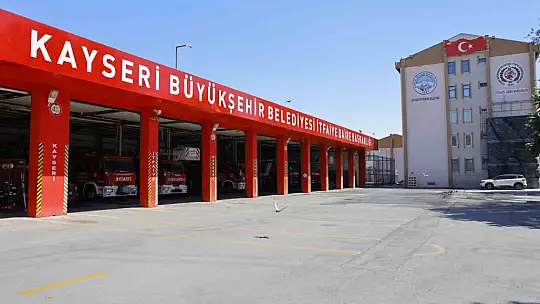 Kayseri İtfaiyesi'nin teknolojik ve teknik kapasitesi güçleniyor