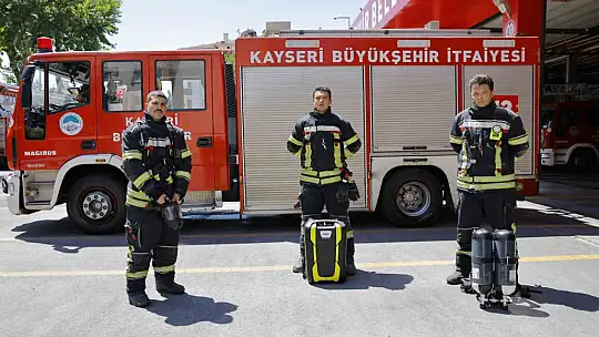 Kayseri İtfaiyesi'nin teknolojik ve teknik kapasitesi güçleniyor