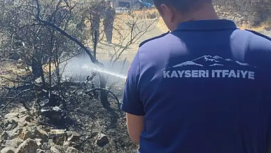 Kayseri itfaiyesinden, komşu illerdeki yangınlara destek