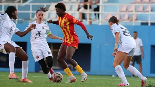 Kayseri Kadın FK, Antalya'dan 1 puanla döndü