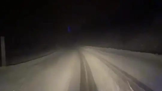 Kayseri-Kahramanmaraş kara yolu araç trafiğine kapatıldı