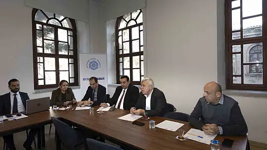 Kayseri Kent Konseyi ilk çalışma grupları toplantısını gerçekleştirdi