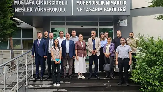 Kayseri Kent Konseyi'nden KAYÜ'ye işbirliği ziyareti