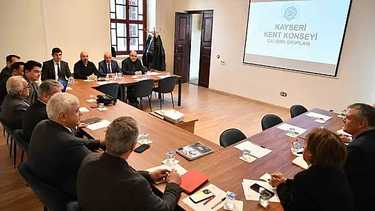 Kayseri Kent Konseyi'nden tarım, hayvancılık ve yerel kalkınma için stratejik adımlar