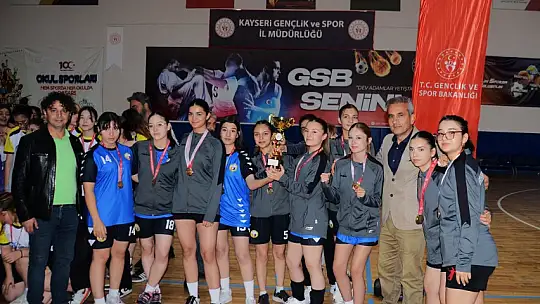 Kayseri Liseli Gençler Hentbol İlBirinciliği sona erdi