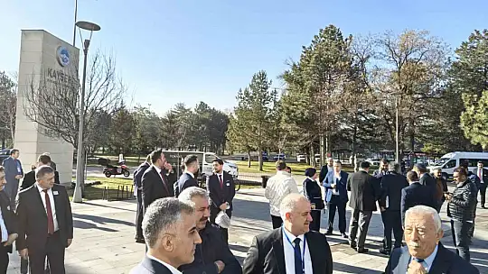Kayseri Lokantacılar Odası Genel Kurulu'nda adaylardan birlik vurgusu