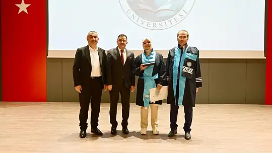 Kayseri Meslek Yüksekokulu ilk mezunlarını verdi