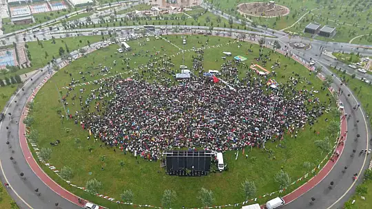 Kayseri, milli takım için tek yürek oldu