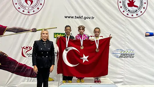 Kayseri'nin altın kızı Balkan Şampiyonu oldu