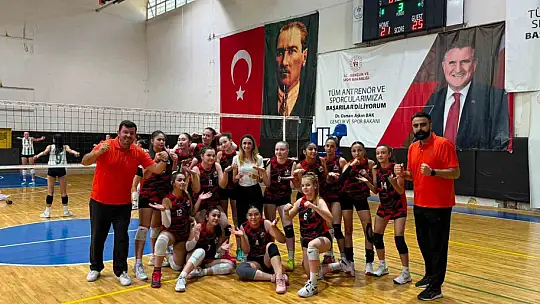 Kayseri'nin Sultanları Türkiye üçüncüsü oldu