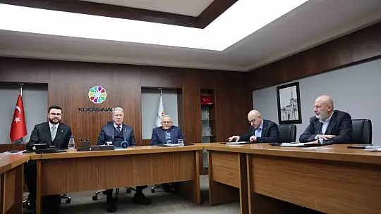 Kayseri'nin ulaşım geleceği Kocasinan'da değerlendirildi