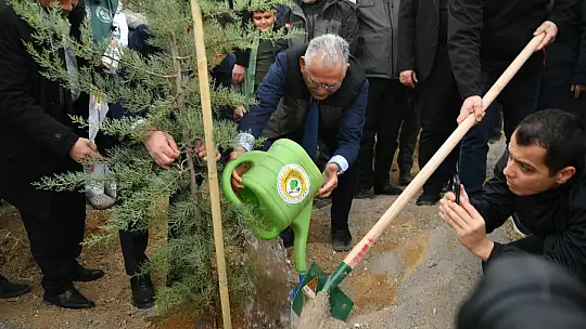 Kayseri'nin yeşil dokusuna 155 milyon TL'lik yatırım