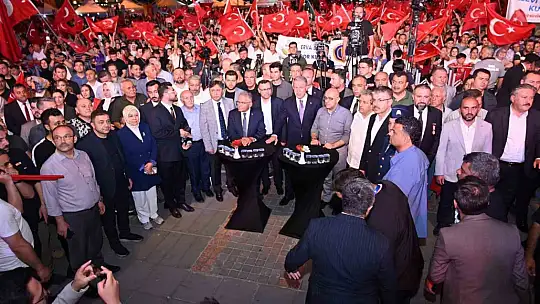 Kayseri OSB, 15 Temmuz Demokrasi ve Milli Birlik Günü'nde meydandaki yerini aldı