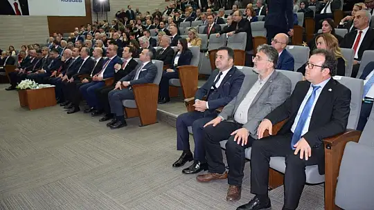 Kayseri OSB Başkanı Yalçın'a Sanayi ve Teknoloji Bakanı Kacır'dan ödül