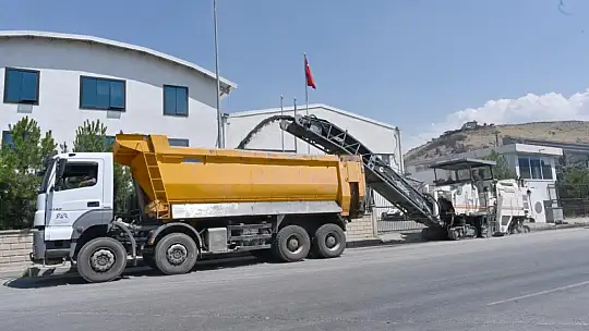 Kayseri OSB'de 2025 asfalt sezonu açıldı