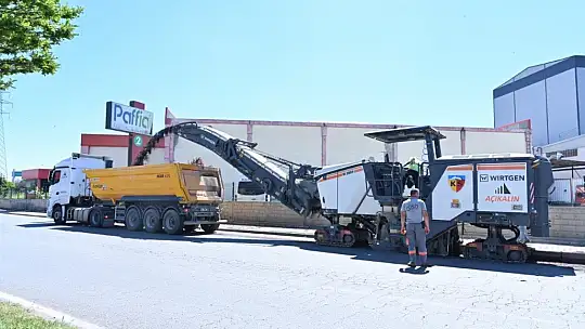 Kayseri OSB'de 2026 asfalt sezonu açıldı