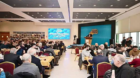 Kayseri OSB'de İşyeri Açma ve Çalıştırma Ruhsatı İstişare Toplantısı düzenlendi