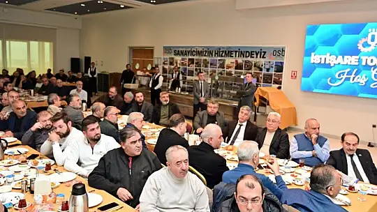 Kayseri OSB'de İşyeri Açma ve Çalıştırma Ruhsatı İstişare Toplantısı düzenlendi