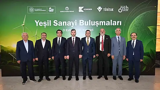 Kayseri OSB Yeşil Sanayi Buluşması'na ev sahipliği yaptı