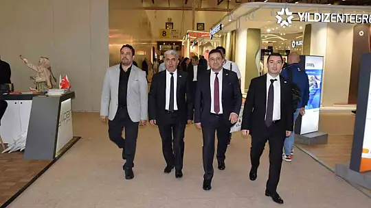Kayseri OSB yönetimi, İstanbul'daki uluslararası fuarlara çıkarma yaptı