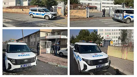 Kayseri polisinden okul önlerinde önlem: 321 şahıs sorgulandı
