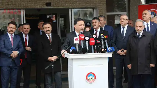 Kayseri protokolü bayramlaştı