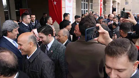 Kayseri protokolü bayramlaştı