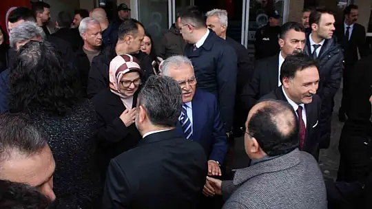 Kayseri protokolü bayramlaştı