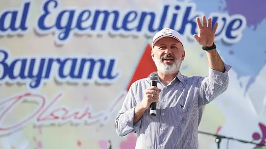 Kayseri protokolünden 23 Nisan mesajları