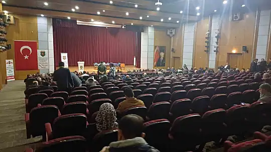 Kayseri Şehit Aileleri Derneği'nde genel kurul başladı