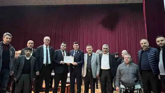 Kayseri Şehit Aileleri Derneği'nde Ali Yavuz güven tazeledi