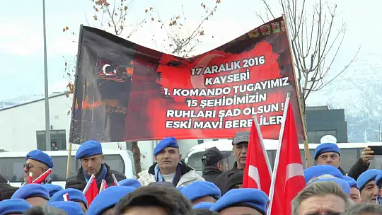 Kayseri şehitleri 8'inci yılında anıldı