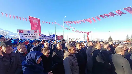 Kayseri Şehitleri 9. yıldönümünde anıldı
