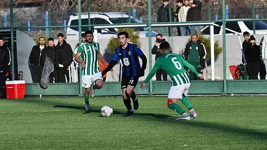 Kayseri Şekerspor uzatmada güldü