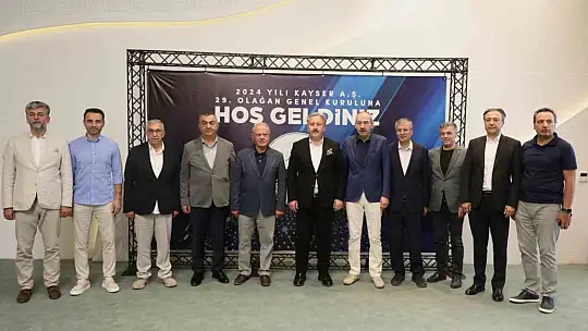 Kayseri Serbest Bölge 2024 yılı Olağan Genel Kurulu gerçekleşti