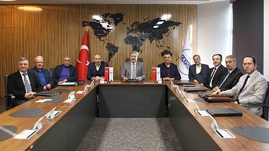 Kayseri Serbest Bölge'de yılın son yönetim kurulu toplantısı gerçekleşti